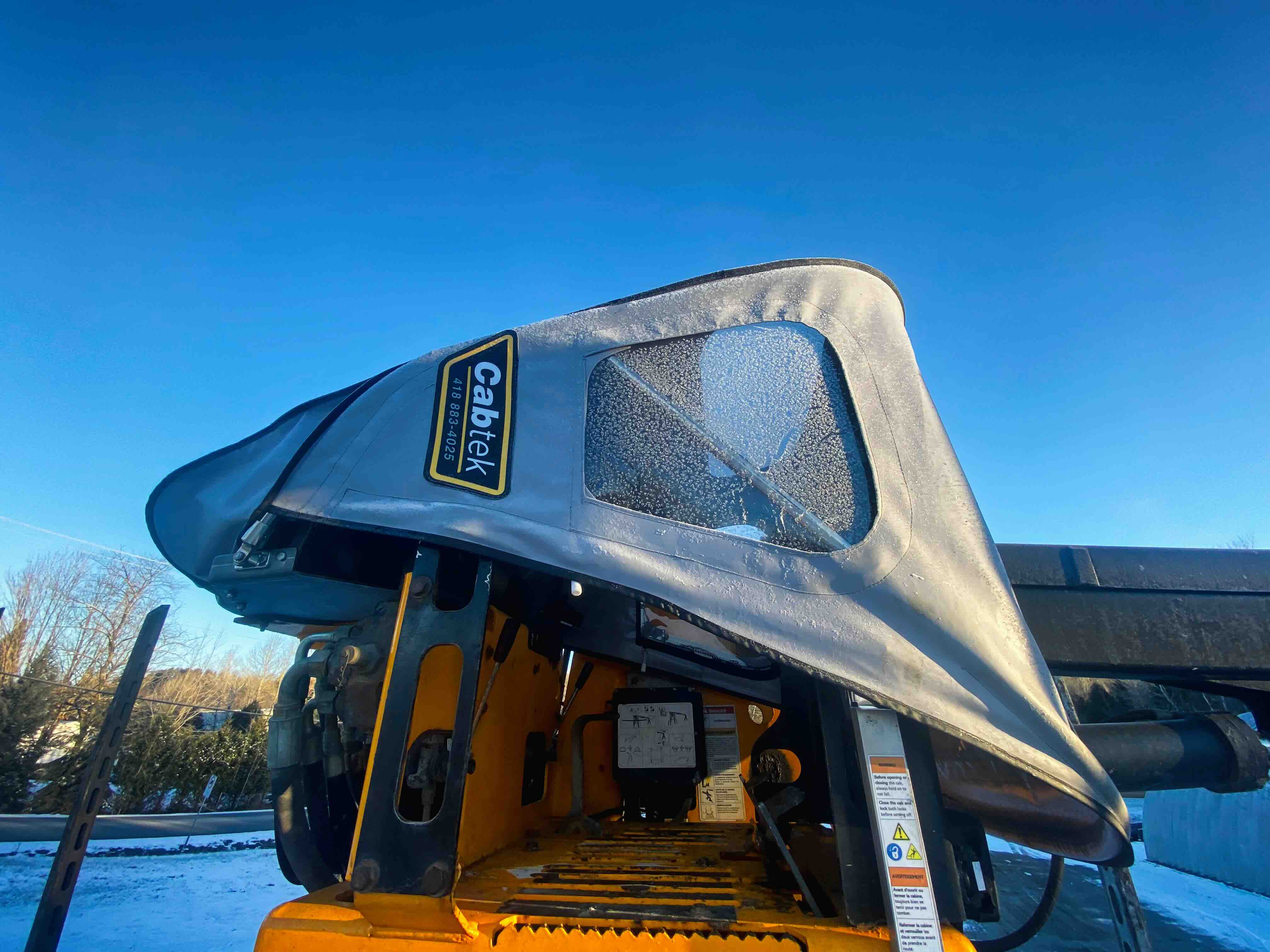 Cabine Cabtek fermée